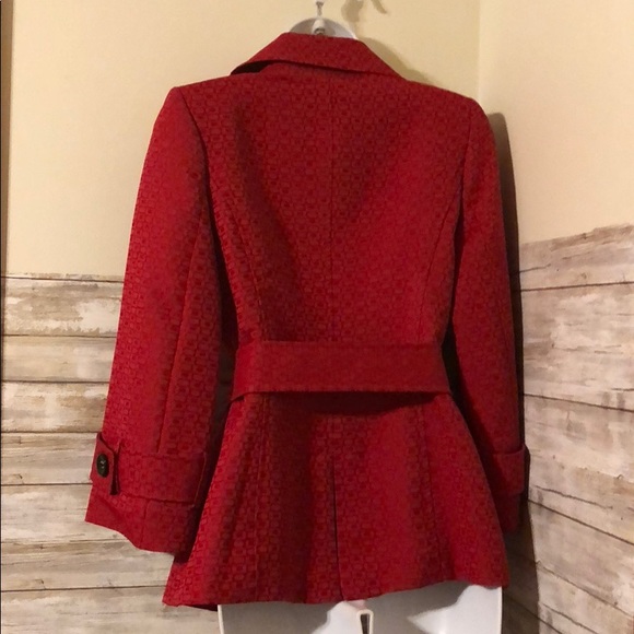 Mary Kay Jackets & Coats Mary Kay Red Blazer Jacket Xs Poshmark